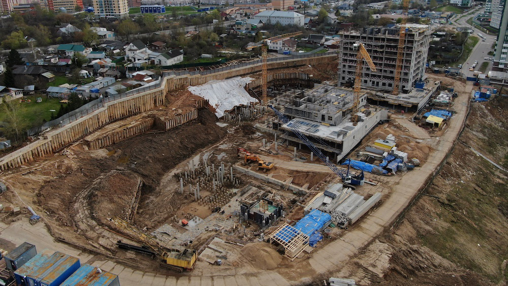 Элементы инженерных коммуникаций в ЖК "Изумрудные Холмы