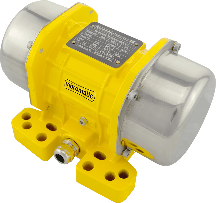 Вибраторы площадочные постоянного тока, 12 или 24 В Площадочный вибратор MVF50DC-12
